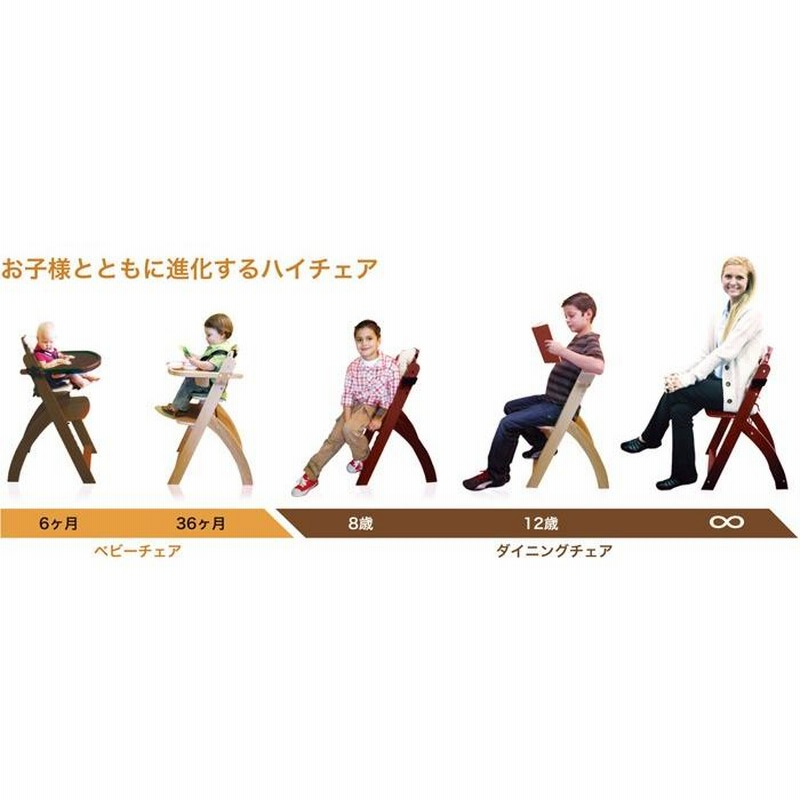 ベビーチェア ビヨンドジュニア ハイチェア キッズチェア