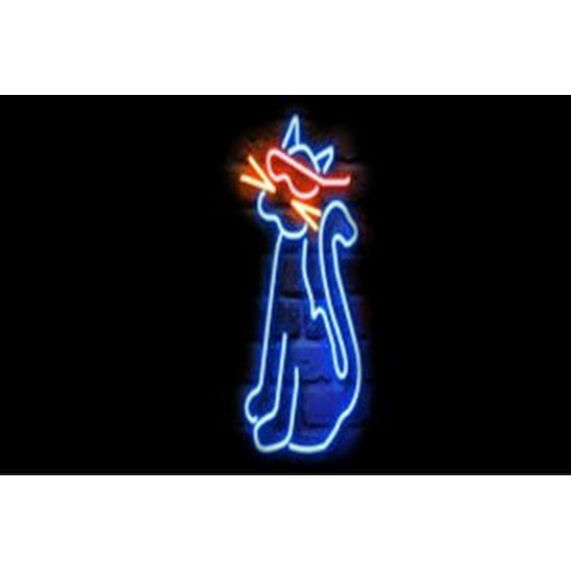 ネオン おしゃれキャット キャット ネコ 猫 ねこ ペット ペットショップ 動物 ネオンライト 電飾 Led 通販 Lineポイント最大1 0 Get Lineショッピング