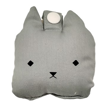 FABELAB 吊掛安撫搖鈴  灰灰貓  1個