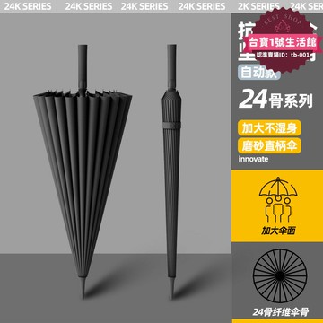 【新店熱銷】自動暴雨專用傘加固結實抗風批發直杆大傘男