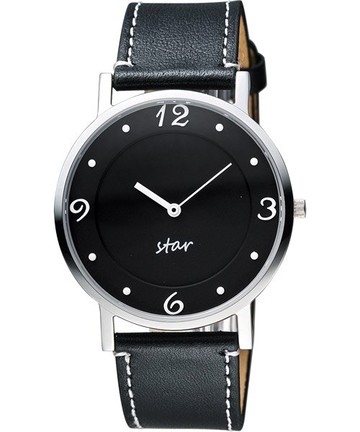 STAR時代錶 9T1407-331S-D藝術復興時尚腕錶/黑面34mm｜樂天領券現折★全館特惠中★指定刷卡回饋10%