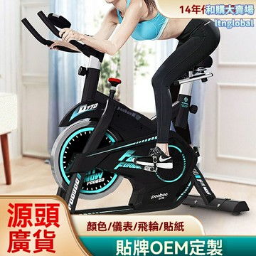 【超靜音家用】動感單車 健身車 運動自行車 家用健身器材 磁控阻力 可調阻力 移動滾輪 居家健身必備