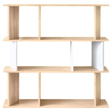 HOPMA 合馬家具 造型開放式三層收納櫃 17kg  G-3030  103 x 24 x 103.5cm