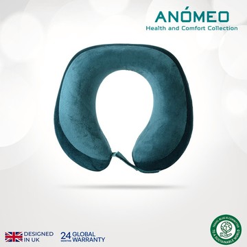 【ANÓMEO】記憶棉頸枕 兩色可選 潮水綠 AN2410