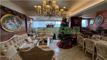 景觀高樓層/歐式裝潢/雙車位南京三民捷運樓中樓｜台北市松山區南京東路五段