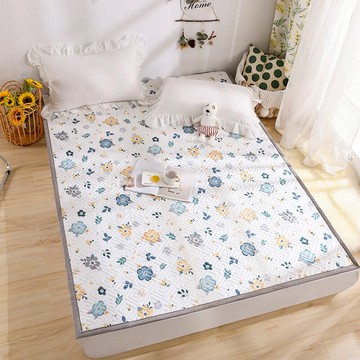 床墊薄款全棉床褥子家用雙人1.8m防滑純棉可水洗墊被學生床鋪0.9m