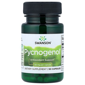 Swanson Vitamins, Pycnogenol®，50 毫克，50 粒膠囊