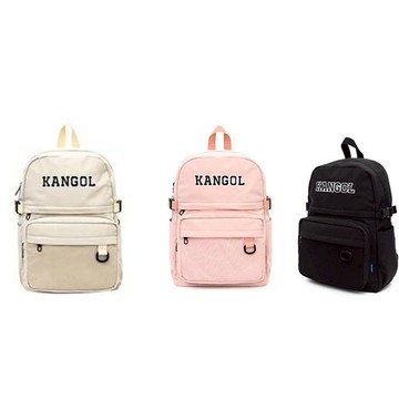 ~雪黛屋~KANGOL 後背包大容量可A4資料夾進口防水尼龍布水瓶外袋L6225174341