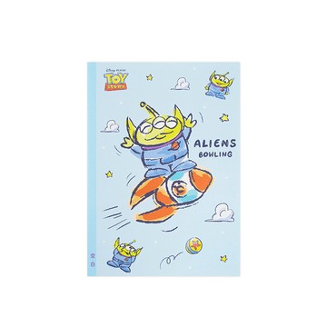 迪士尼Disney 空白定頁筆記本 25K-三眼怪 墊腳石購物網