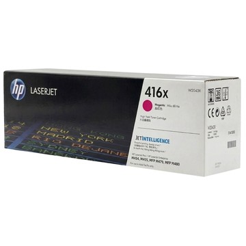 hp 惠普 416X 原廠碳粉匣 W2043X  紅色  1個