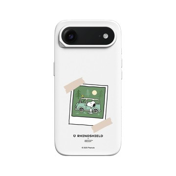 iPhone Air SolidX 白 - 史努比 Snoopy - 拍立得-夏日野營趣