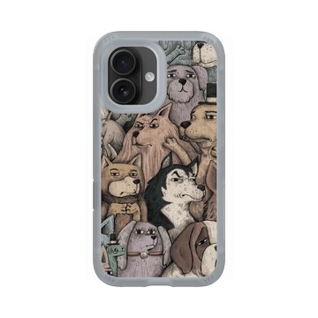 iPhone 16 AirX 流變灰 - 怪奇事物所 Incrediville - 狗急不跳牆密集恐懼症