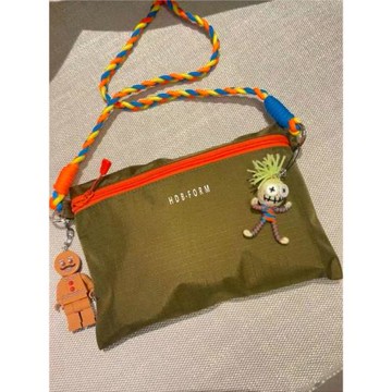 2025新款日本潮牌男女日系通勤撞色休閑迷你收納包零錢斜挎手機包