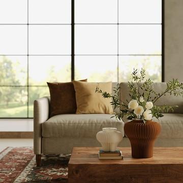 十八紙｜古陶花器 26cm高