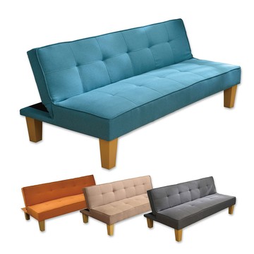 【班尼斯】布可思議布沙發床(布沙發床)北歐石墨灰