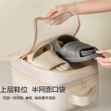 臺灣出貨✨旅行鞋子收納袋收納防水出差旅遊大容量鞋袋防塵便攜式鞋子收納袋✨賣場精選