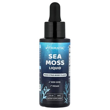 Vitamatic, 液體海苔，混合柑橘漿果味，2 液量盎司（59 毫升）