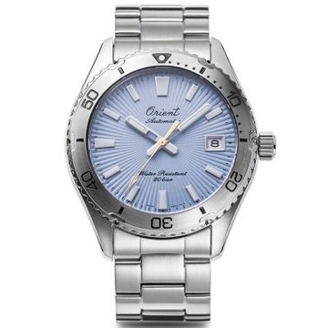 ORIENT 東方錶 官方授權 75週年限量時尚潛水機械腕錶 男錶(RA-AC0Q12L)39.9mm