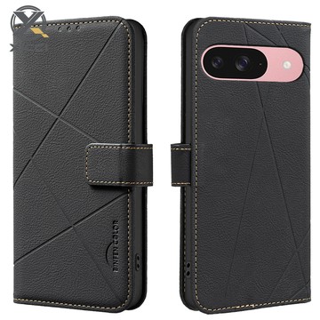 GOOGLE XICCI For谷歌Pixel 8 8A 8Pro 9 9A 9Pro 9ProXL真皮商務錢包翻蓋保護