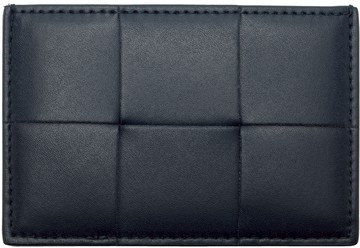 Bottega Veneta 蓝色 & 红色 Cassette 卡包