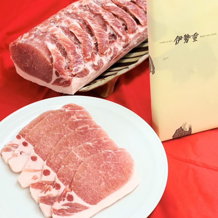 輝ポーク 豚ロース肉 生姜焼き用 500g 国産 きらきらポーク 豚肉 ロース しょうが焼き 銘柄豚 東京 伊勢重