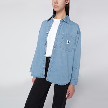 Faded blue W' L/S Marly Shirt