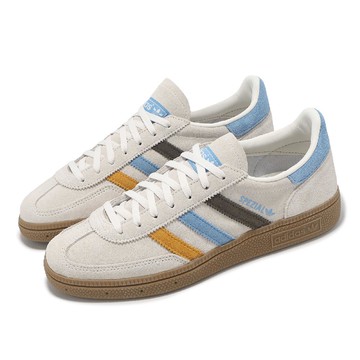 休閒鞋 Handball Spezial W 女鞋 米白 藍 黃 麂皮 復古 IG1975