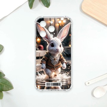 TRON IPhone 15 PRO 湖面上的動物們 四角防摔載具殼 軟殼 手機殼