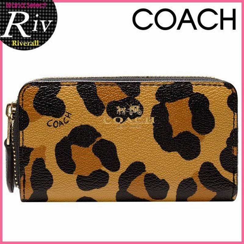 コーチ Coach 小銭入れ 財布 レディース コインケース カードケース レオパード 新作 F 通販 Lineポイント最大0 5 Get Lineショッピング