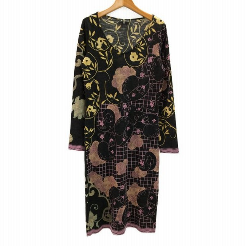 美品 エトロ 長袖 ウールワンピース レディース Size 44 L Etro 中古 通販 Lineポイント最大0 5 Get Lineショッピング
