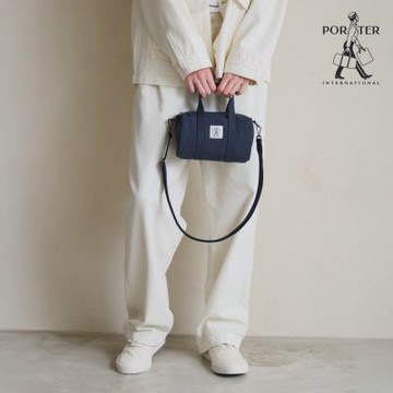 PORTER INTERNATIONAL - 輕盈靈巧NIMBLE手提包 (M) - 藍