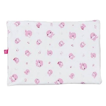 KU.KU Duckbill 酷咕鴨 親水透氣嬰兒乳膠枕套  1個  粉色  43 x 29.5cm