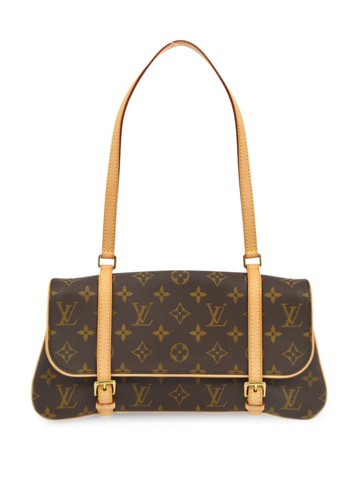 Louis Vuitton Pre-Owned - 2004 Marelle handbag - women - Canvas/Leather - One Size - Brown