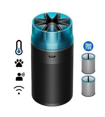 【送三豪禮】Dyson HushJet™ Purifier Compact 噴射氣流空氣清淨機 HJ10 (冰川藍)