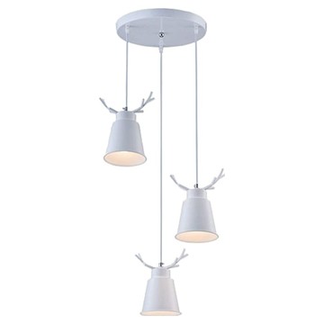 honey comb 北歐風麋鹿餐廳吊燈 簡約設計 提升空間質感  灰色  1個