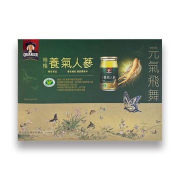 QUAKER 桂格 養氣人蔘 補氣禮盒（60mlx8瓶）