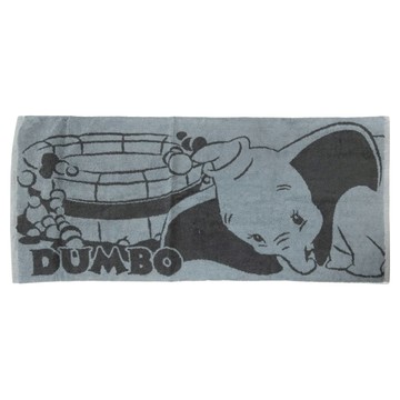 LIFE 來福牌 小飛象小浴巾 50*111CM 灰色 100%棉 台灣製  1條