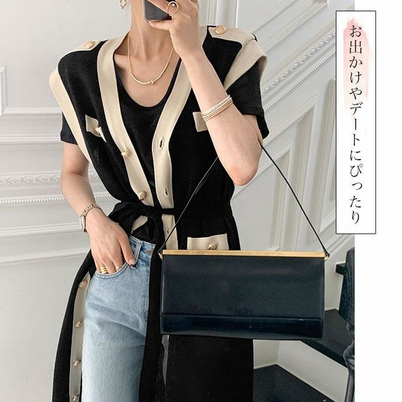 ジレ ベスト レディース ジレワンピース 2way きれいめ トレンド かわいいベージュ ブラック フリーサイズ ジレ ベスト レディース ジレワンピース 2way きれいめ トレンド