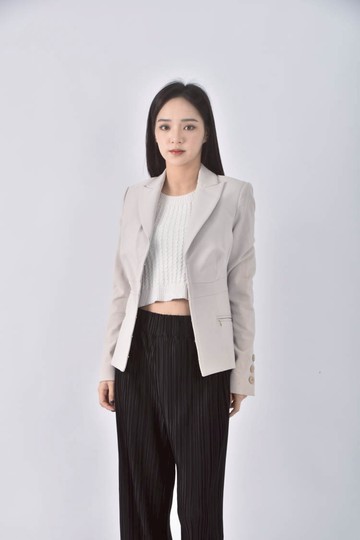 (S) elisabetta franchi西裝杏色外套