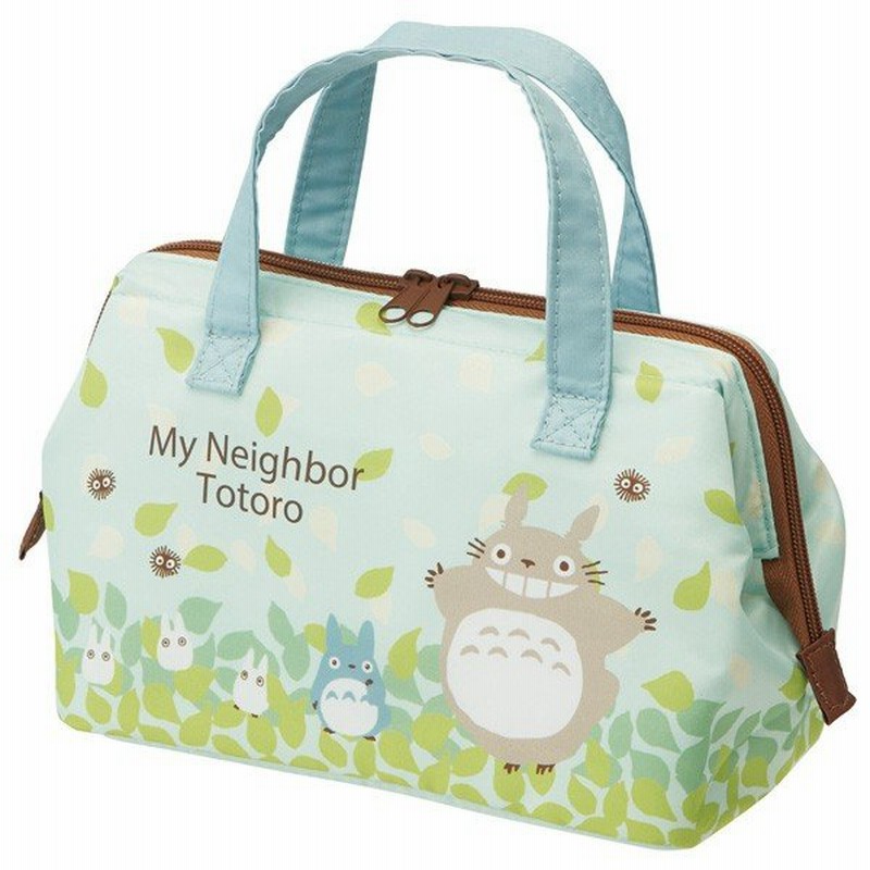 在庫限り 入荷なし ランチバッグ 保冷バッグ となりのトトロ そらいろ がま口タイプ M キャラクター お弁当バッグ クーラーバッグ トートバッ 通販 Lineポイント最大0 5 Get Lineショッピング