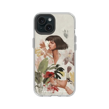 iPhone 15 Clear 透明 - Janice Sung - Flora 2 花叢