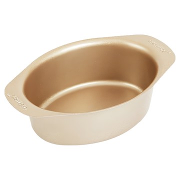 CHEFMADE 學廚 乳酪蛋糕模 WK9138 香檳金 迷你不沾烤模  12.3 x 7.8 x 3.5cm  1個