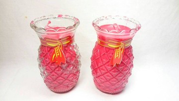 【八八八】e網購~【3號鳳梨蠟燭】拜拜用品 蠟燭 燭台