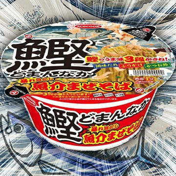 【江戶物語】Acecook 豬廚 濃厚鰹魚風味乾拌麵 107g 碗麵 鰹魚高湯 拉麵 小豬泡麵 魚介拌麵 日本原裝進口