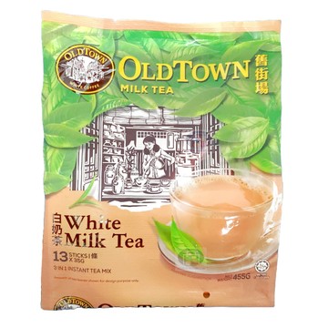 五色優食 舊街場 白奶茶 455g 馬來西亞 (內含35g*13入) OLD TOWN WHITE MILK TEA