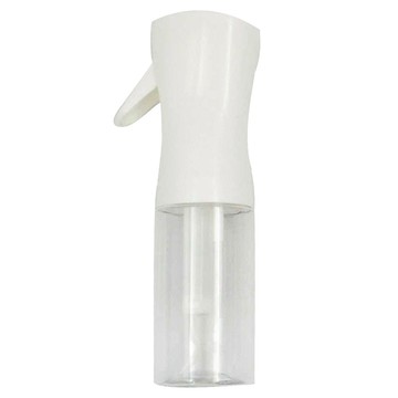 LifeShopping 大霧量連續噴霧瓶  200ml/300ml  PET/PP材質  適用於烘焙/美髮/園藝/保養  白色  1個