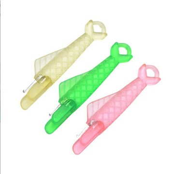 塑料穿線神器 縫紉機針 快速引線器 服裝縫紉配件 小魚型穿針線器 DIY穿線器