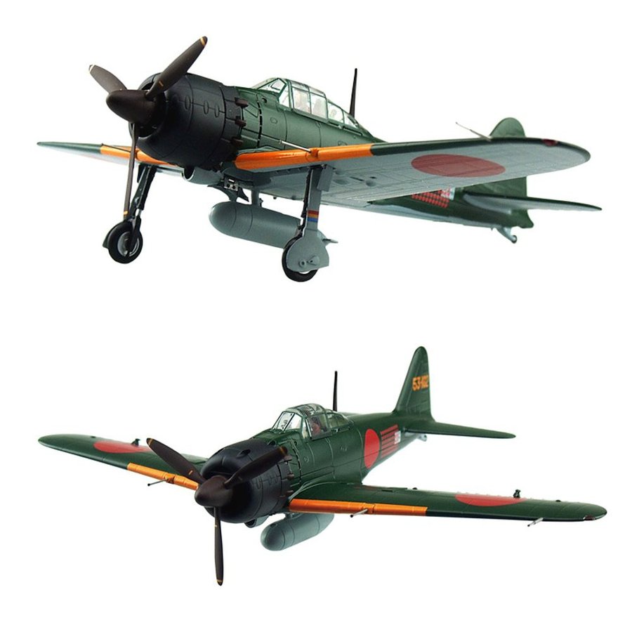 『新品即納』{PTM}ダイキャストモデル No.01 1/48 三菱A6M5 零式