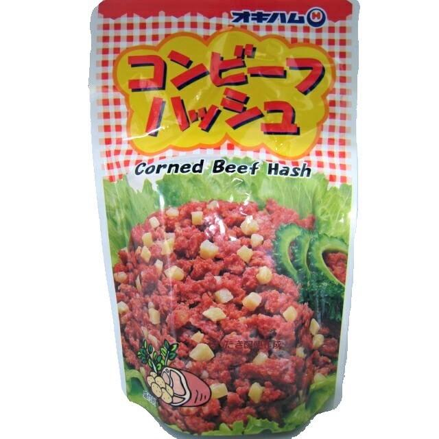 コンビーフ ハッシュ オキハム 140g ×8個 セット 定番 食材 航空メール便 送料無料