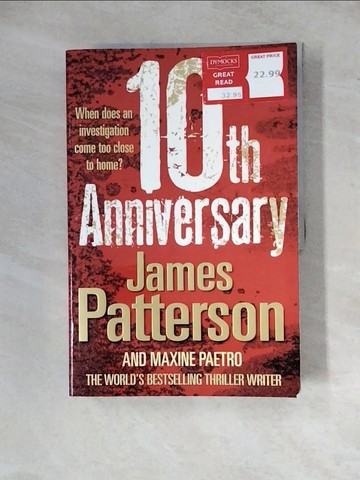 【書寶二手書T8／原文小說_ZX3】10th Anniversary_Patterson, James